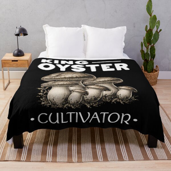 Item preview, King Oyster Cultivator Mushroom Growing Mycology Vintage King Oyster Mushroom Cultivator Foraging Art King Oyster Mushroom Grower Mycology Fungi Botanist designed and sold by Jt41.