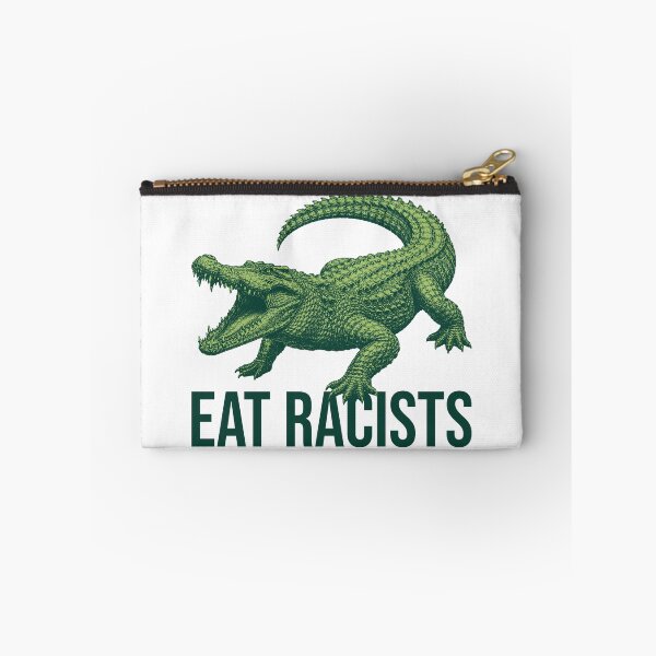Item preview, Eat Racists Crocodile Funny Anti-Racism Statement designed and sold by xndrlab.