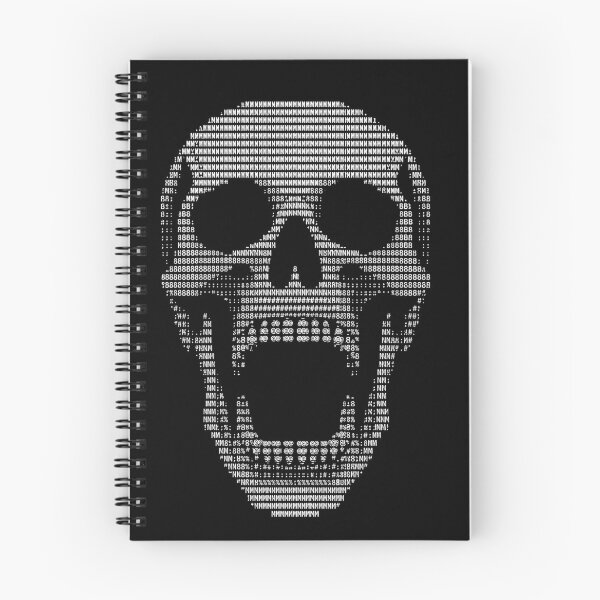Item preview, Ascii Skull Art Hacker Code Head designed and sold by d247.