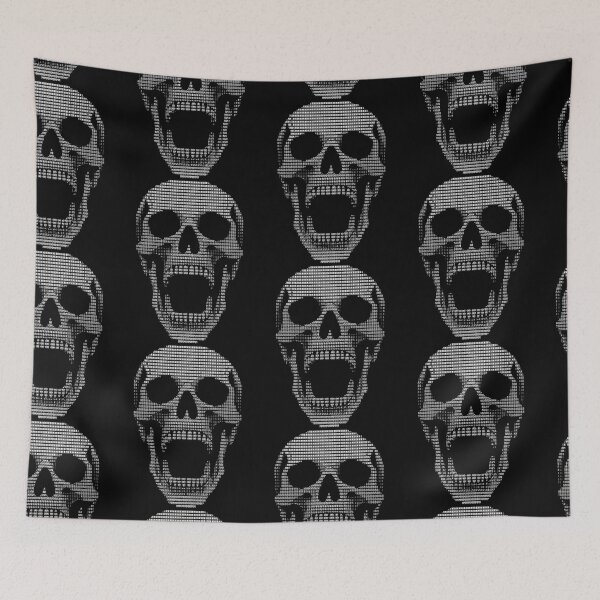 Item preview, Ascii Skull Art Hacker Code Head designed and sold by d247.