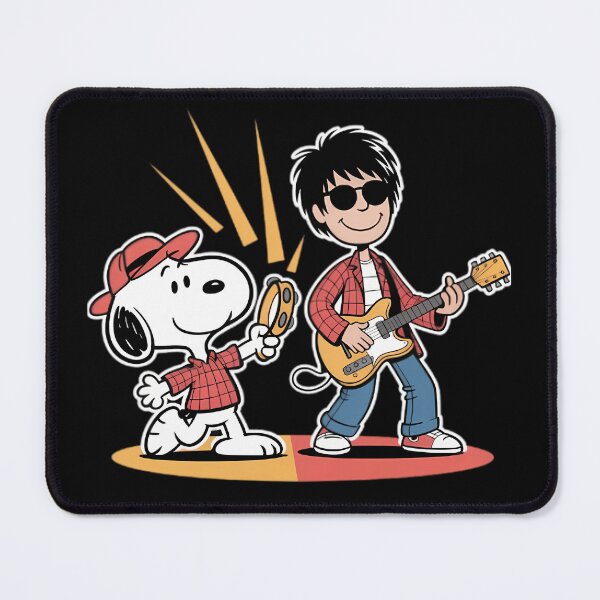 Item preview, Snoopy and Oasis Rock Band designed and sold by SaeedMoosa.