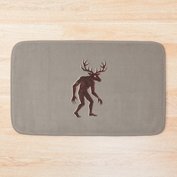 Item preview, Wendigo Cryptid Deer Man Forest Monster Horror Illustration designed and sold by KiwiRider.