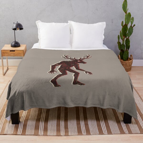 Item preview, Wendigo Cryptid Deer Man Forest Monster Horror Illustration designed and sold by KiwiRider.