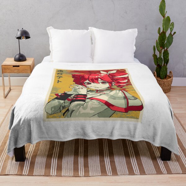 Item preview, Red Anime Girl Vintage Poster designed and sold by ClementGarcia.