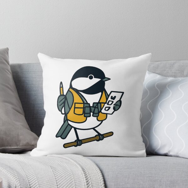 Item preview, Checklist Chickadee Birding Character Design designed and sold by Ainbowz-Artwork.