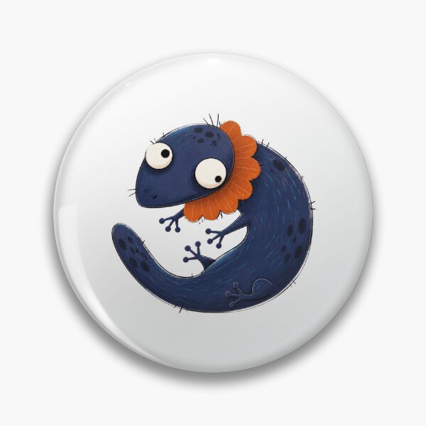 Item preview, Salamander with Orange Ruff designed and sold by The-Art-of-D.