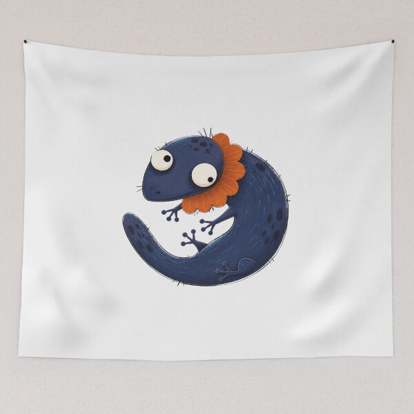 Item preview, Salamander with Orange Ruff designed and sold by The-Art-of-D.