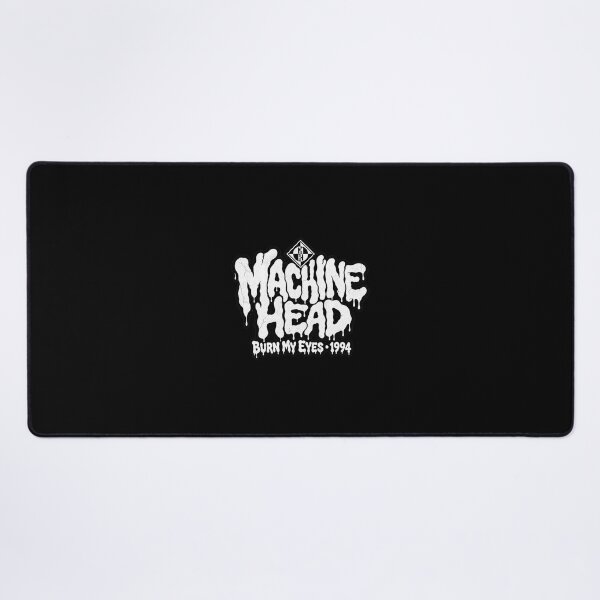 Item preview, Machine Head Burn My Eyes 1994 Groove Metal Melting Typography designed and sold by JMS-Artvintage.