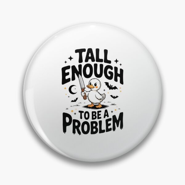 Item preview, Funny Duck Tall Enough To Be A Problem Halloween designed and sold by ghitayaStudio.