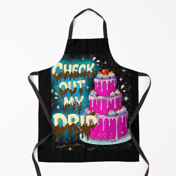 Item preview, Check Out My Drip – Funny Cake Decorator Baking Pun designed and sold by Eddieverse.