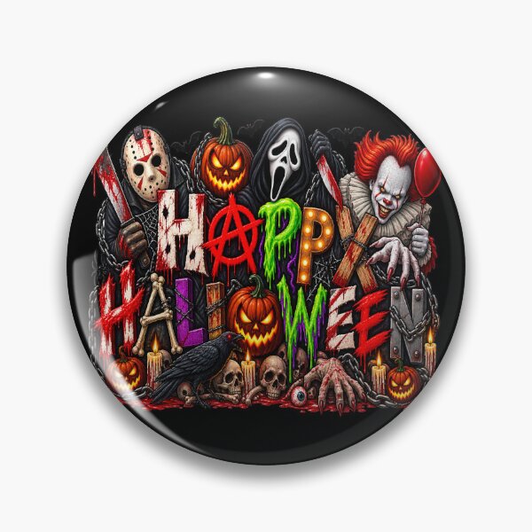 Item preview, Scary Happy Halloween Design designed and sold by RichardRags.