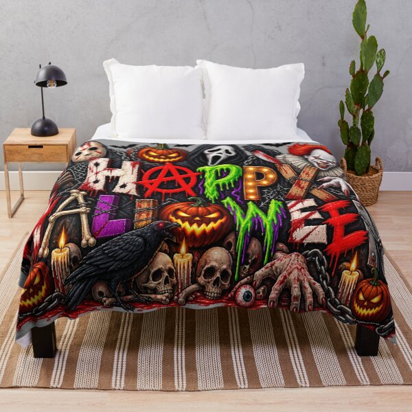 Item preview, Scary Happy Halloween Design designed and sold by RichardRags.