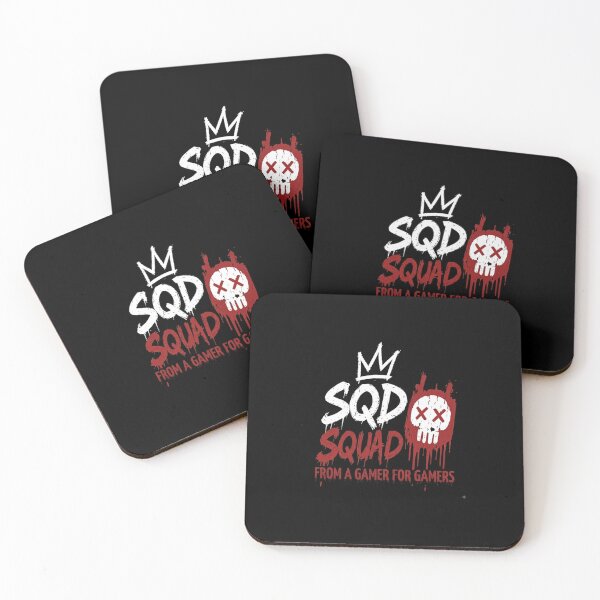 Item preview, SQD gamee a2 ​SQD Gamee Hardcore Gamer Skull Gaming Art designed and sold by RedWolfDisigne.