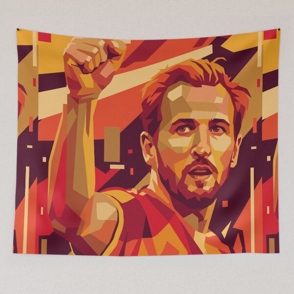 Item preview, Harry Kane England Football Player WPAP Vector Art designed and sold by mazyoy.