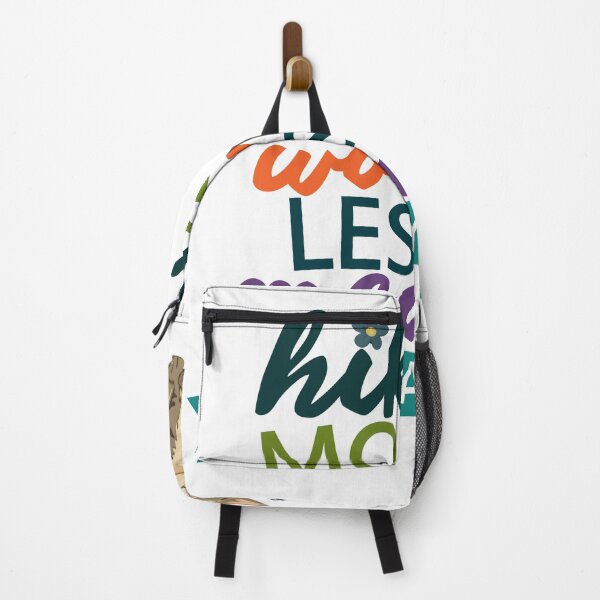 Item preview, Hike More Worry Less Meow Always designed and sold by TrailTailsCo.
