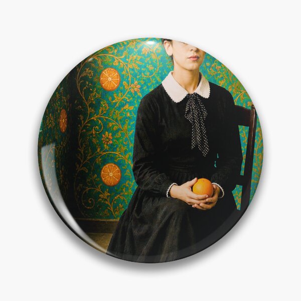 Item preview, Young Frida with Orange Cat & Orange designed and sold by reggiemercedes.