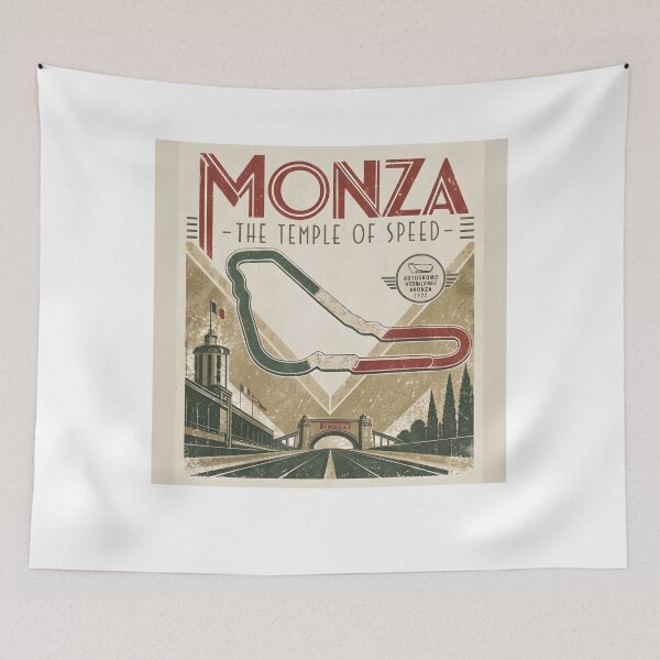 Item preview, Monza Temple of Speed Shirt, Vintage Italian Racing Circuit Design, Classic Motorsport Heritage, Retro Race Track Art, Racing Fan Gift designed and sold by howsamluca.
