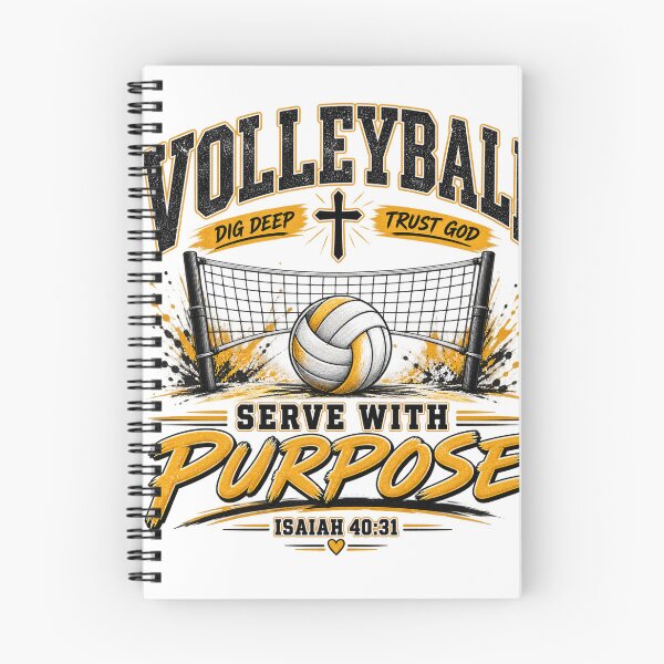 Item preview, Serve With Purpose Christian Volleyball designed and sold by KireVeronica.