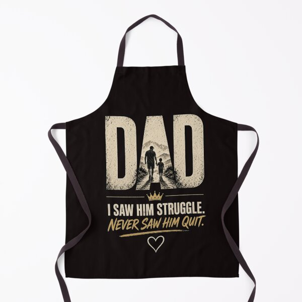 Item preview, Dad’s Strength – I Saw Him Struggle, Never Saw Him Quit designed and sold by Biz PNG.