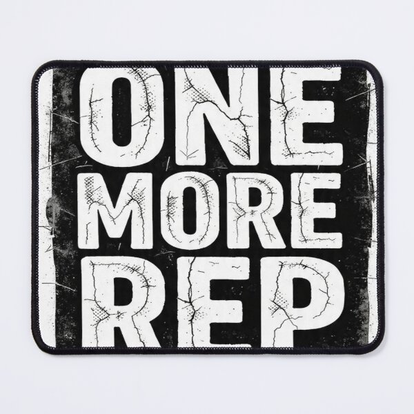 Item preview, One More Rep Front Back | Gym Motivation Workout T-Shirt` designed and sold by Aliplus+.