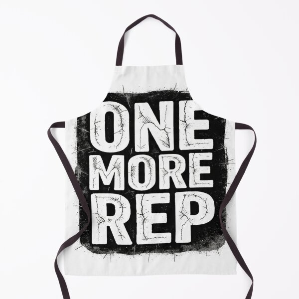 Item preview, One More Rep Front Back | Gym Motivation Workout T-Shirt` designed and sold by Aliplus+.