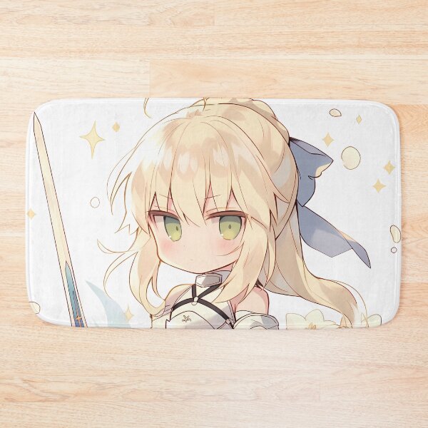 Item preview, Saber Fate Stay Night Chibi Armor Floral Charm designed and sold by BrianRayan.