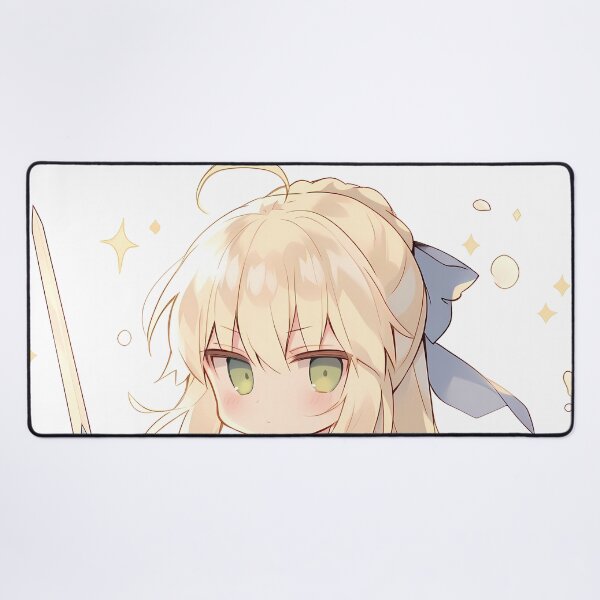 Item preview, Saber Fate Stay Night Chibi Armor Floral Charm designed and sold by BrianRayan.