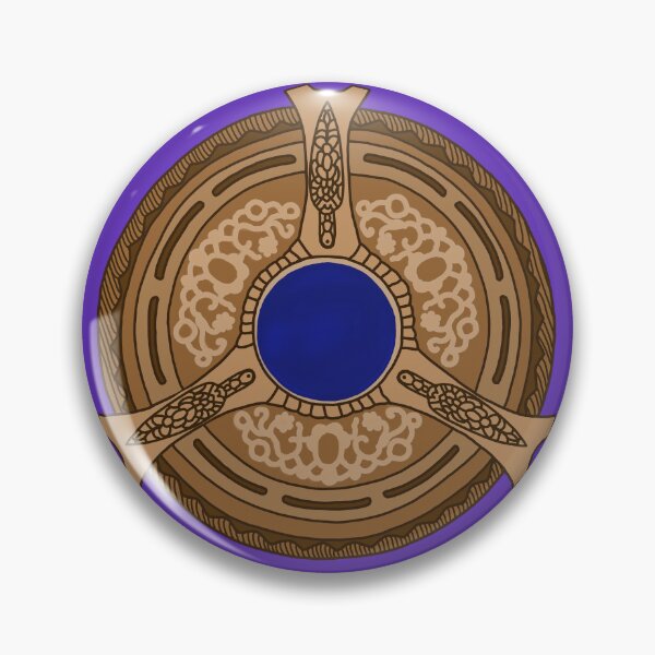 Item preview, TRT - Medallion - Blue designed and sold by hotchkiss2earth.