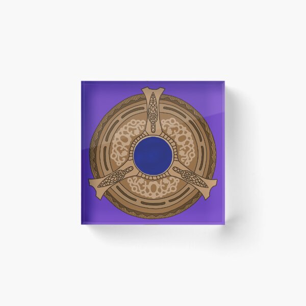 Item preview, TRT - Medallion - Blue designed and sold by hotchkiss2earth.