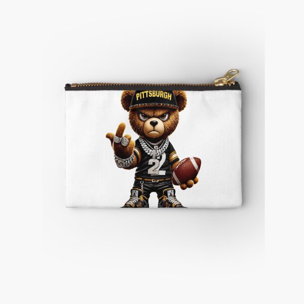 Item preview, Angry Pittsburgh Football Teddy Bear Streetwear Graphic designed and sold by BarbaraBa33449.