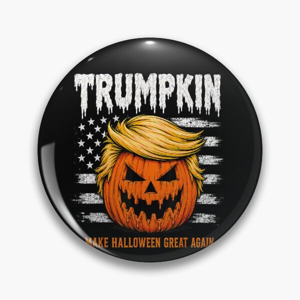 Item preview, Trumpkin Make Halloween Great Again Donald Trump Pumpkin designed and sold by GoldenField41.