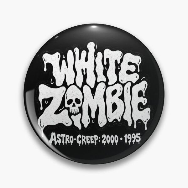 Item preview, White Zombie Astro Creep 2000 1995 Horror Metal Slime Design designed and sold by JMS-Artvintage.