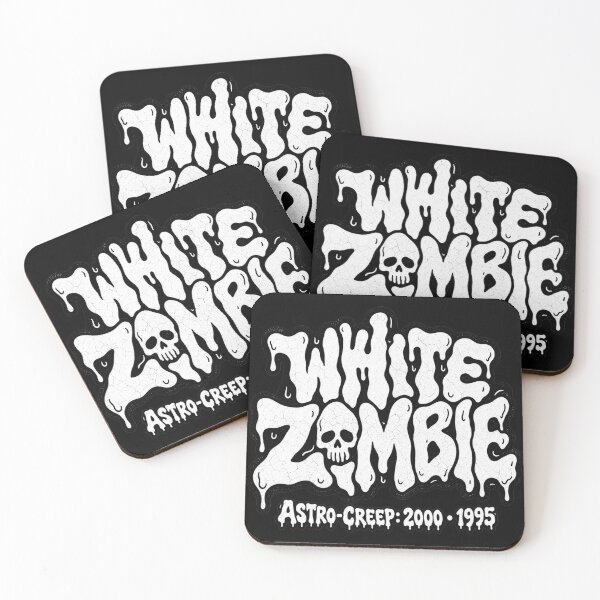 Item preview, White Zombie Astro Creep 2000 1995 Horror Metal Slime Design designed and sold by JMS-Artvintage.