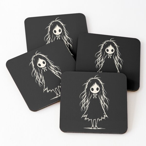 Item preview, Spooky Girl Minimalist Design designed and sold by bellaever.