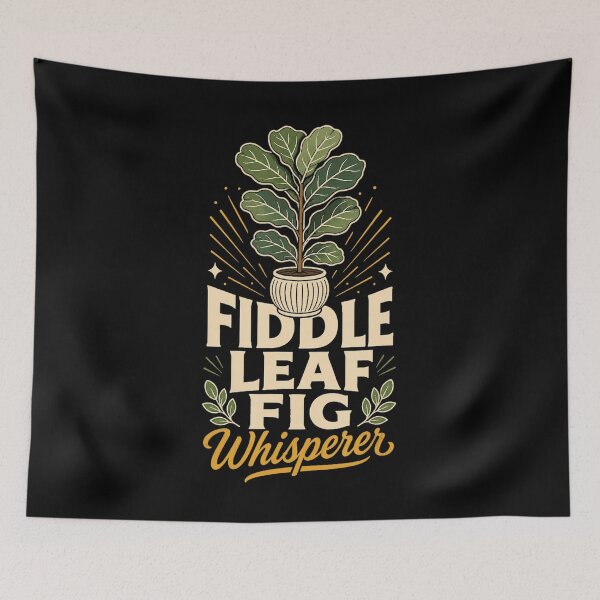 Item preview, Fiddle Leaf Fig Whisperer Botanical Plant Lover designed and sold by VioletNance.