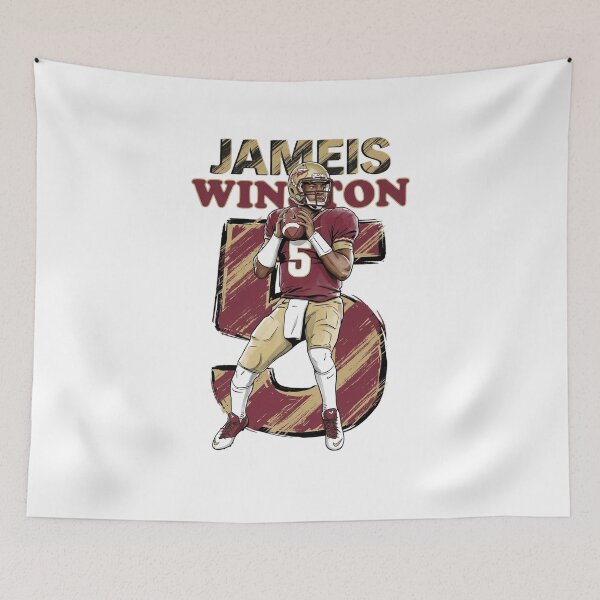 Artikelvorschau, Jameis Winston Retro 90er Jahre Vintage Bootleg Style College Football entworfen und verkauft von Thogan0416.