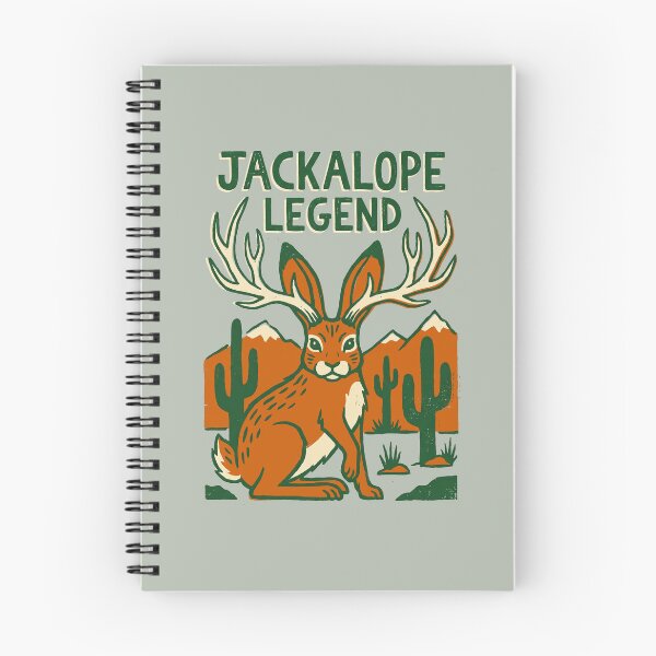 Item preview, Jackalope Legend Southwestern Desert Cryptid Vintage Graphic designed and sold by KiwiRider.