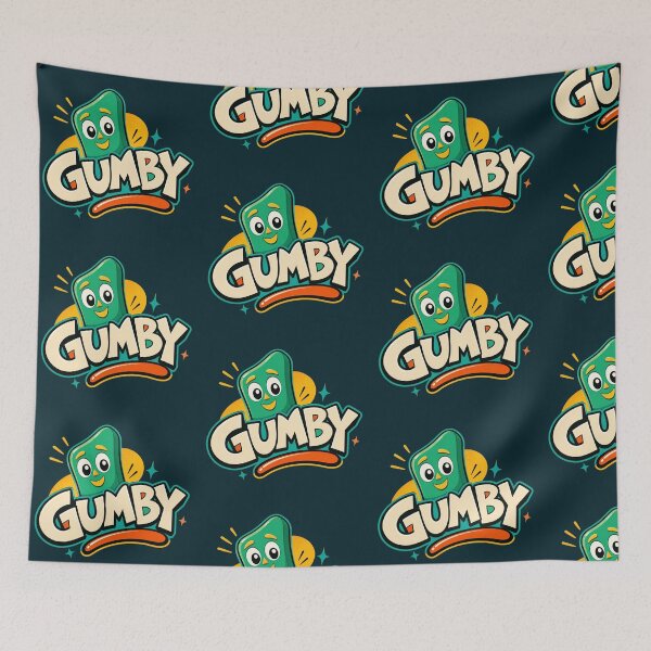 Item preview, Gumby Bendable Green Character designed and sold by StaticAppare.