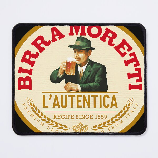 Item preview, Birra Moretti Logo designed and sold by DaleBechtelar.