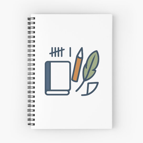 Item preview, Tally Notebook Cluster Birding Pattern designed and sold by Ainbowz-Artwork.