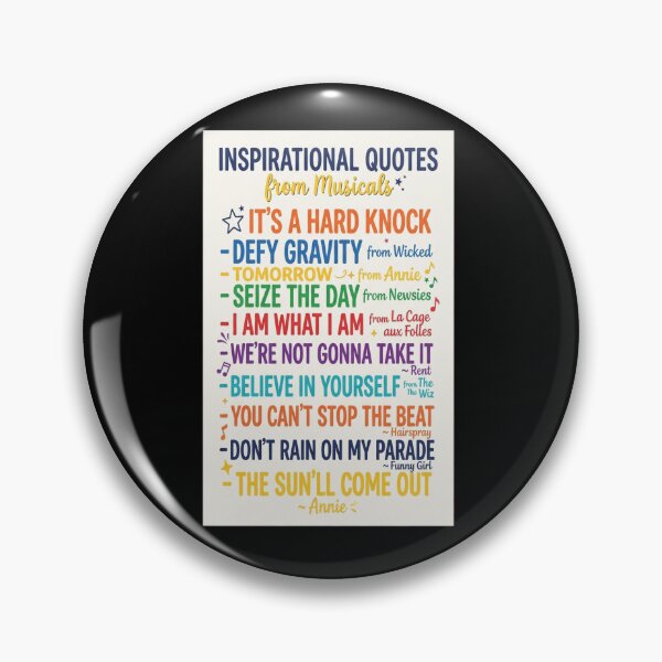 Item preview, Things Musicals Taught Me designed and sold by younsseamn11.