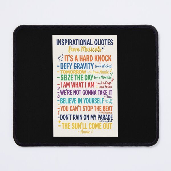 Item preview, Things Musicals Taught Me designed and sold by younsseamn11.
