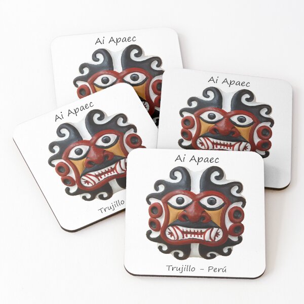 Item preview, God moche Ai Apaec designed and sold by DeuterosDigital.