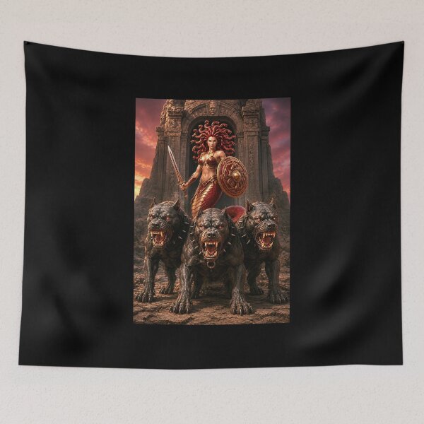 Item preview, Medusa and Cerberus designed and sold by Moviebuff91.