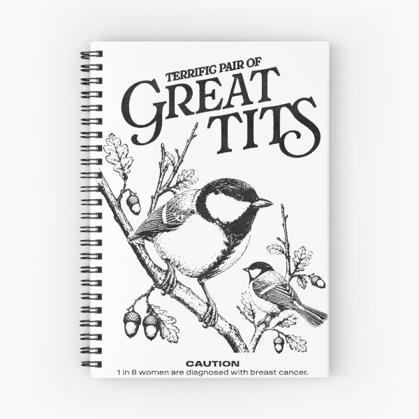 Item preview, Breast Cancer Awareness- Great Tit designed and sold by IguanadonDesign.
