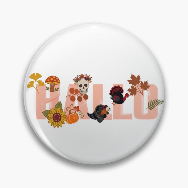 Item preview, Hallo Autumn Fall Season Vector T-Shirt Design - Spooky Pumpkin Skull Sunflower Turkey Graphic designed and sold by Rabu10.