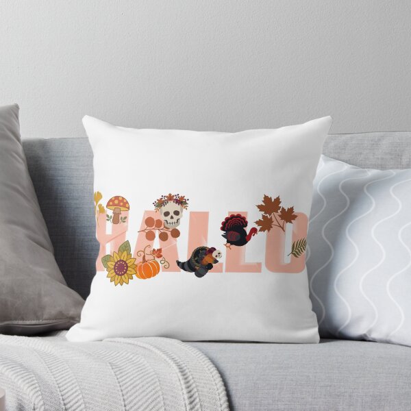 Item preview, Hallo Autumn Fall Season Vector T-Shirt Design - Spooky Pumpkin Skull Sunflower Turkey Graphic designed and sold by Rabu10.