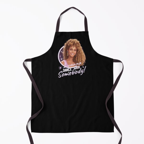 Item preview, Whitney Houston I Wanna Dance With Somebody Retro 80s Pop Icon Graphic designed and sold by RahniNM.