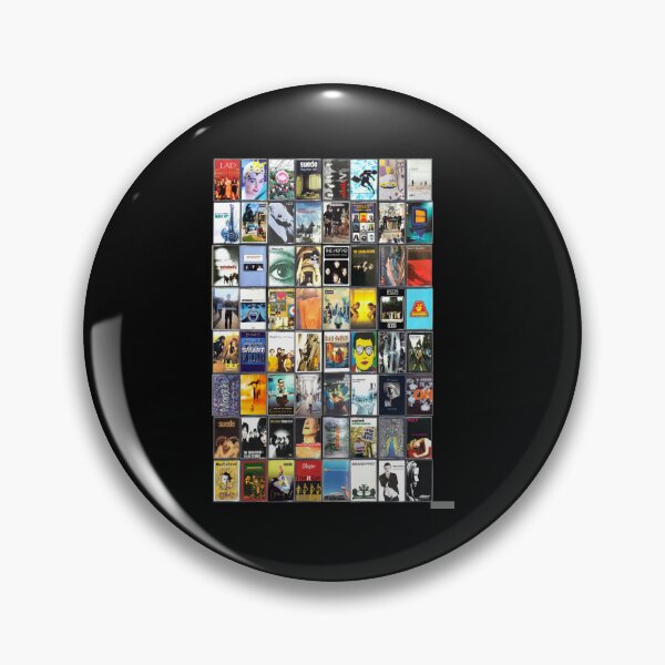 Item preview, the best of britpop - vintage cassette album cover art designed and sold by ElizabethJNieva.