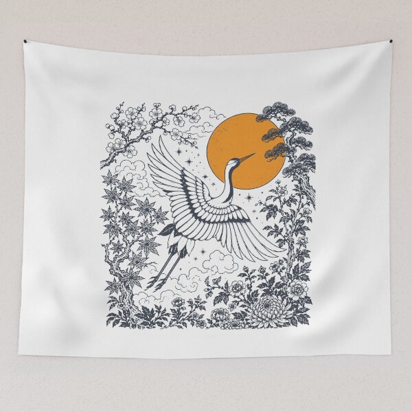 Item preview, Japanese Crane designed and sold by emilysahrelove.